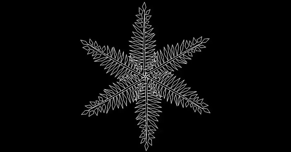 Télécharger un bloc gratuit de palmier avec feuilles pennées en plan DWG