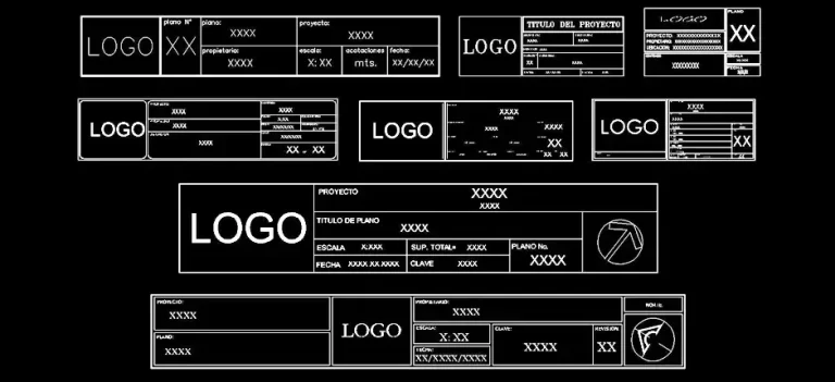Télécharger des blocs gratuits de cartouches de plan DWG