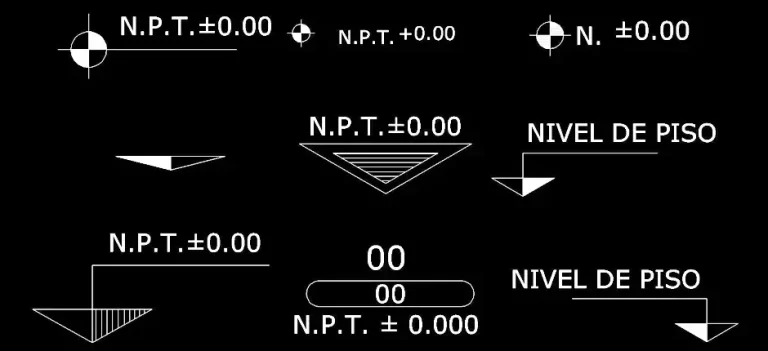 Télécharger des blocs gratuits de niveaux de sol DWG